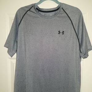 Under Armour Short Sleeve Heat Gear Shirt Men's sz Large